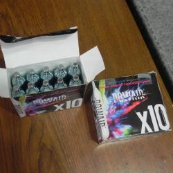 UNE BOITE DE 10 CARTOUCHES DE CO2 "POWAIR"