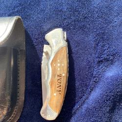 Couteau, personnalisés  Tony