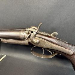 TRÈS BEAU FUSIL JUXTAPOSÉ WATSON & SONS cal. 12/65