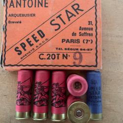 Cartouches anciennes Antoine cal 20.