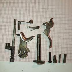 Lot de divers pièces revolver type Lefaucheux, Velodog ou Bulldog