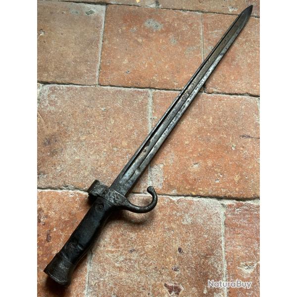 Baonnette franaise Berthier 1892 1er type - WW1 (3)