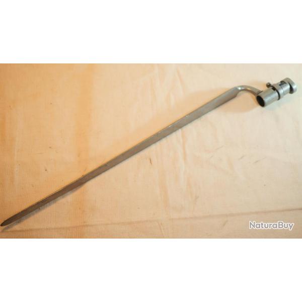 Reproduction baonnette douille DENIX pour tous les grands fusils  silex DENIX - EBR24BAI022