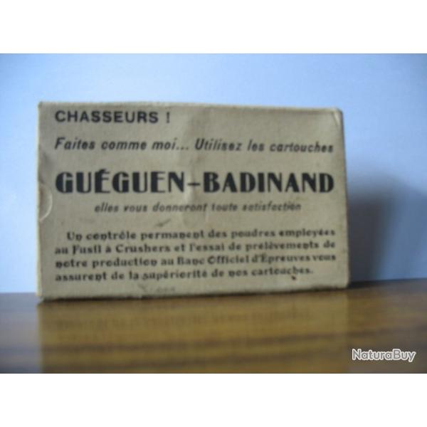 BOITE CARTOUCHE 12 M/M