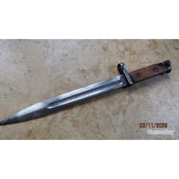 baionnette  Russe mod 1940 SVT Tokaref URSS ABC N321 sans fourreau rare ww2 front est