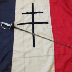 drapeau libération 1944 France libre maquis résistance croix lorraine seconde guerre libé