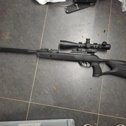 Vends carabine à plomb Gamo Roadster 10X IGT 4,5 mm 24 J, avec lunette comme sur la photo.