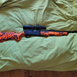 Winch SXR2 Semi auto Tracker Blaze Cal 308  sous garantie + lunette battue Mercury Saphire 1-6x24i