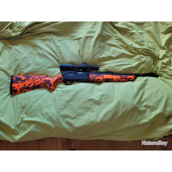 Winch SXR2 Semi auto Tracker Blaze Cal 308  sous garantie + lunette battue Mercury Saphire 1-6x24i