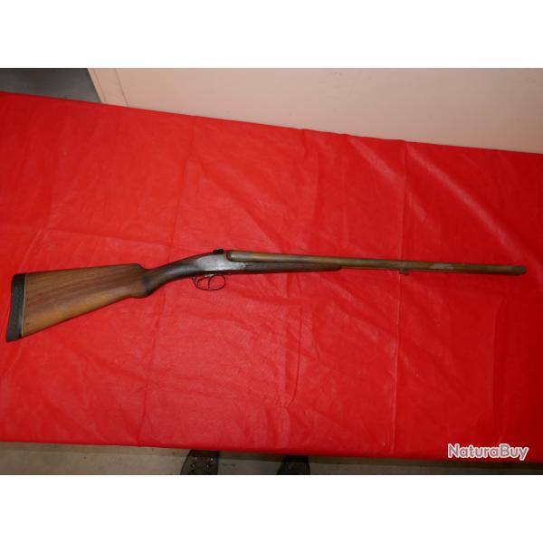 Fusil CHARLIN 2 Hirondelles en 16/65  restaurer (seconde dtente grippe)