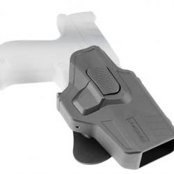 HOLSTER PADDLE POLYMERE 360° POUR WALTHER PDP RETENTION BOUTON "UMAREX"