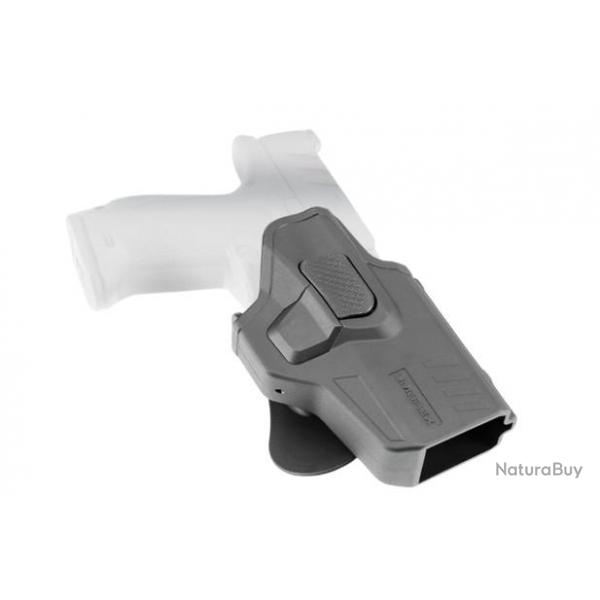 HOLSTER PADDLE POLYMERE 360 POUR WALTHER PDP RETENTION BOUTON "UMAREX"