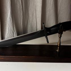 Baïonnette de FAMAS premier type DLT 01 82 (lame) etDLT 02 82 (fourreau)