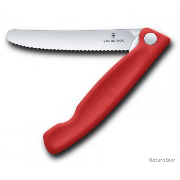 Victorinox 6.7831.FC1 Swiss Classic Pic Nic Knife Rouge