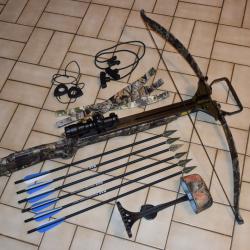 Pack Arbalète JANDAO CHACE STAR ZXXL puissances 150 livres et 225 livres