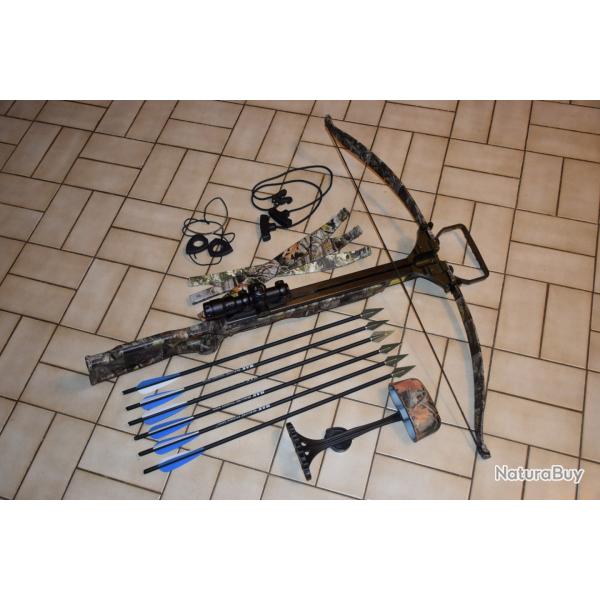 Pack Arbalte JANDAO CHACE STAR ZXXL puissances 150 livres et 225 livres