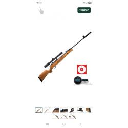 Carabine air comprimé 4.5  40j