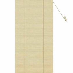 Store roulant bambou naturel 60x160 cm translucide écolo ajustable