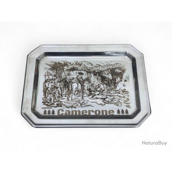 Plateau decoratif Camerone 31*24cm - Legion etrangere militaire legio patria nostra armee militaria