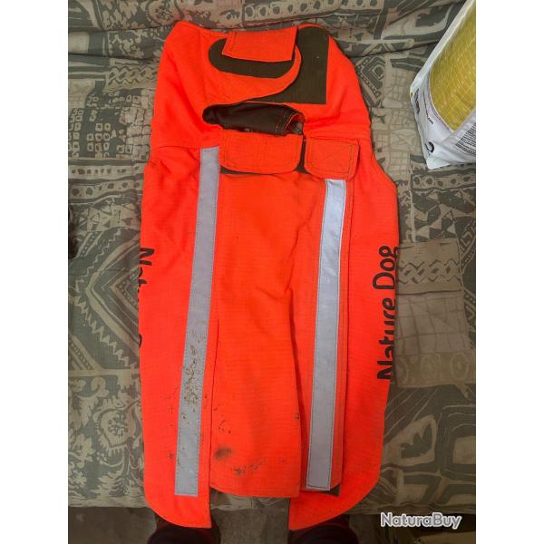 Gilet de protection chien de chasse