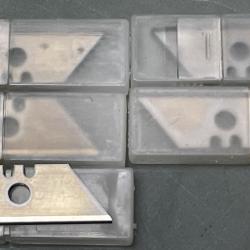 50 LAMES DE CUTTER TRAPEZOIDALES 19 mm