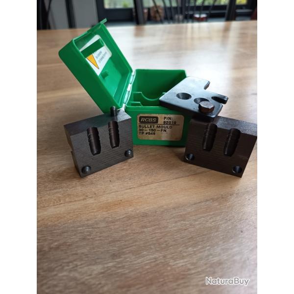 Moule a balles 2 cavits calibre 30 30 wcf 150 grs