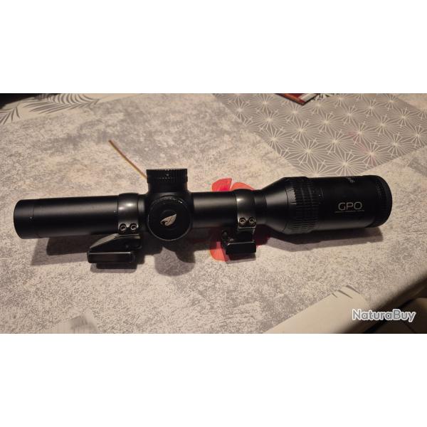 Lunette de battue gpo 1 6 24i