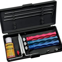 Lansky LKC03 Kit d'affûtage pour aiguisage couteaux Grains 120, 280, 600