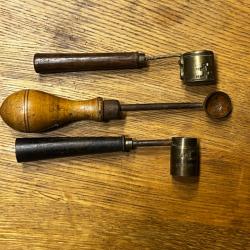 Dosette poudre noire laiton - 1 sans prix de réserve