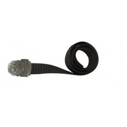 Ceinture boucle gravée TDM Noir