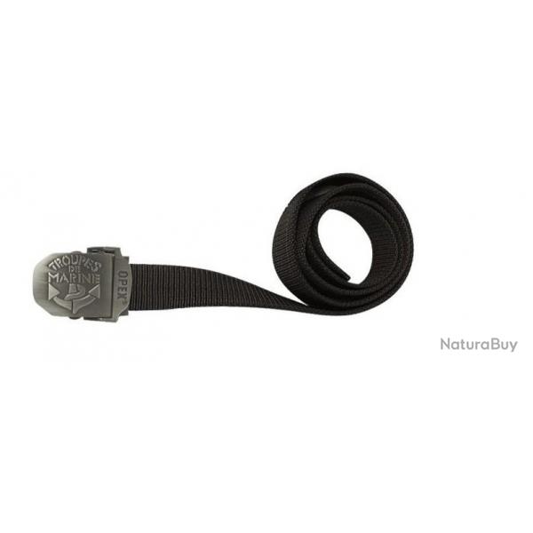 Ceinture boucle grave TDM Noir