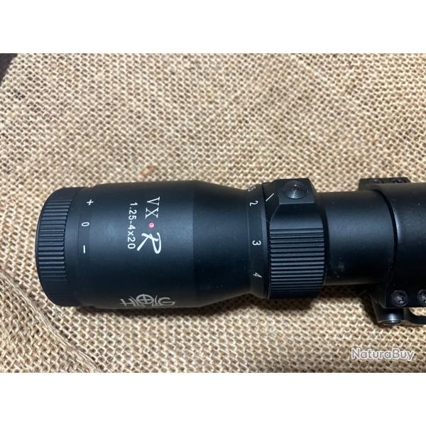 Lunette de battue Leupold vh-r1,25-4x20