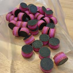 50 bourres rose cal 12