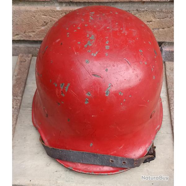 Casque de pompier nominatif ww2