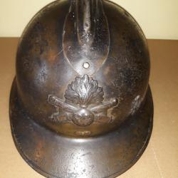 casque adrian artilleur japy c WW II collection militaria