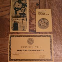 Winchester commémorative documents model 94  LONE STAR