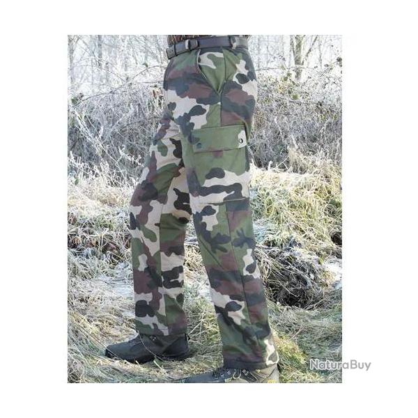 Pantalon F1 4 poches coton polyester polaire camo 38  66 38