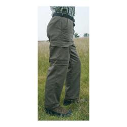 Pantalon treillis M64 4 poches coton toile de satin kaki 38 à 66 44