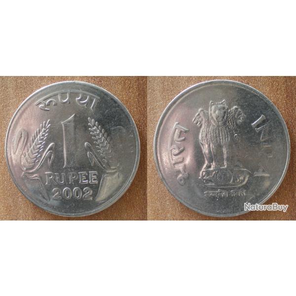 Inde 1 Roupie 2002 Neuve Piece Roupies Rupees Rupee