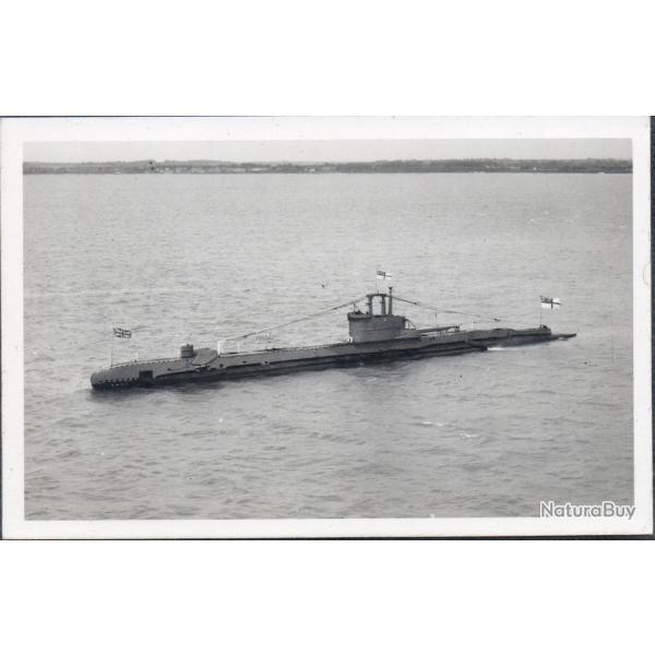 CPA -PHOTO-  Marine Guerre - SOUS MARIN H.M.S  "SEMESCHAL "  N 4203
