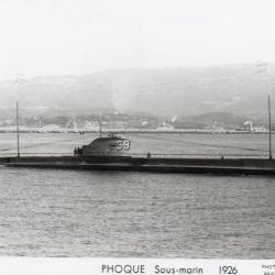CPA -PHOTO-  Marine Guerre - SOUS MARIN  " PHOQUE "  - N° 4210
