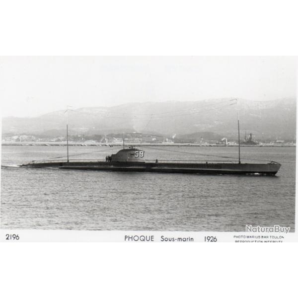 CPA -PHOTO-  Marine Guerre - SOUS MARIN  " PHOQUE "  - N 4210