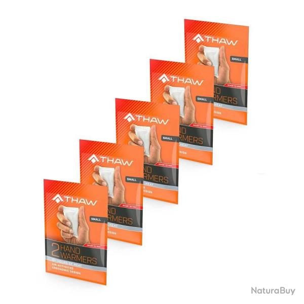 Chaufferettes jetables Thaw - Grand format x5