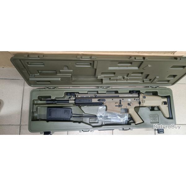 SCAR H AEG ARES TAN mosfet avec Mallette