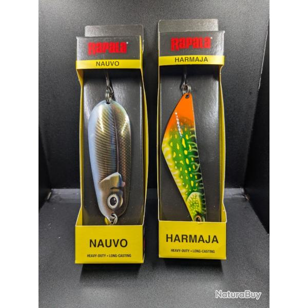 Lot 327 / Lot cuillres RAPALA, NAUVO ET HARMAJA