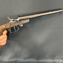 Exceptionnel pistolet de vénerie FOREIGN BELGE calibre 36 12  mm 65 classé D