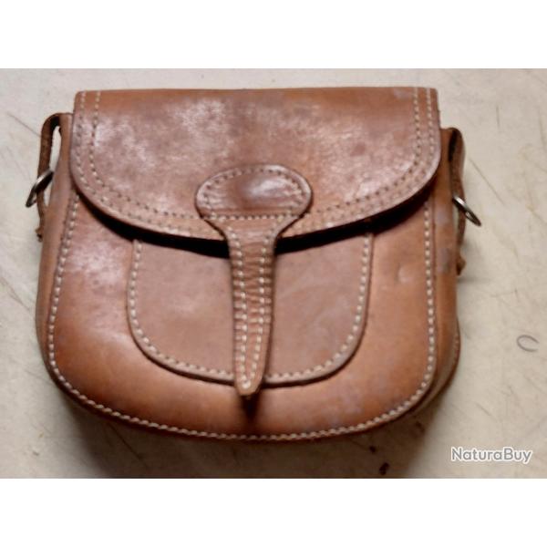 PETITE CARTOUCHIERE STYLE GIBECIERE A PASSANT POUR MUNITION RAY