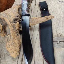 Machette américan flag and soldier