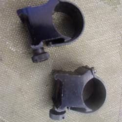 montageWeaver  pour lunette diamètre un pouce rail 21 mm  hauteur :14,2 mm