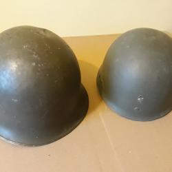 casque lourd et sous casque francais collection militaria